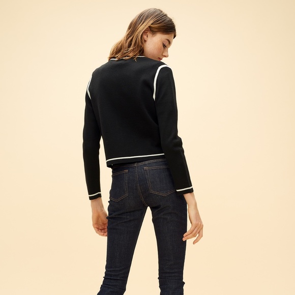 CLAUDIE PIERLOT Meoni Cardigan Sz 2=M - Picture 2 of 11